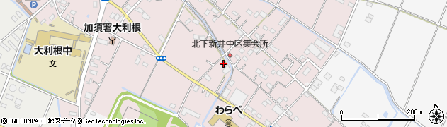 埼玉県加須市北下新井640周辺の地図