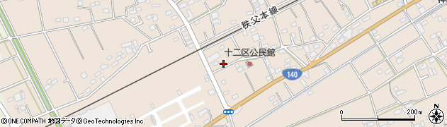 埼玉県深谷市田中1183周辺の地図