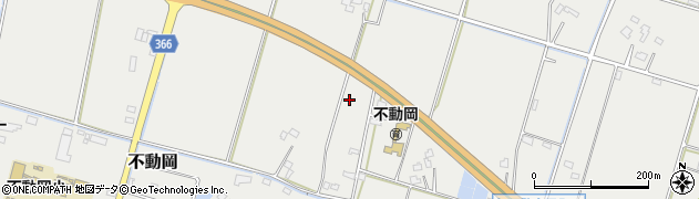 埼玉県加須市不動岡周辺の地図