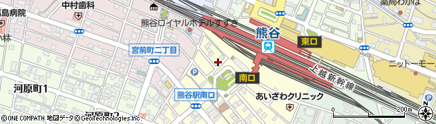 オリックスレンタカー熊谷駅前店周辺の地図
