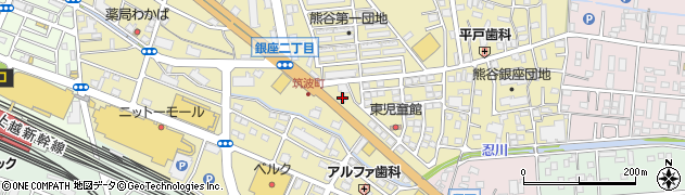 田所商店 熊谷銀座店周辺の地図