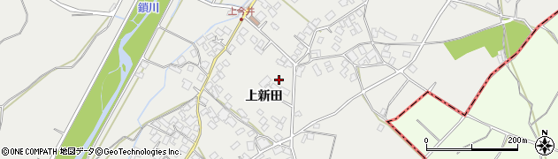 長野県松本市今井（上新田）周辺の地図