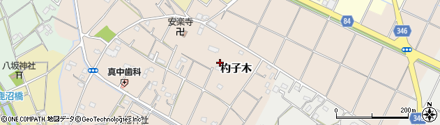 埼玉県加須市杓子木324周辺の地図