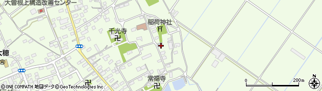 茨城県つくば市大曽根564周辺の地図