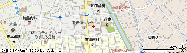 ジブラルタ生命保険株式会社　熊谷支社・行田営業所・羽生営業所周辺の地図