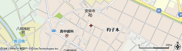 埼玉県加須市杓子木234周辺の地図