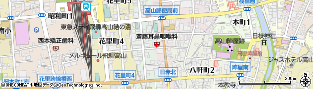 斎藤耳鼻咽喉科医院周辺の地図