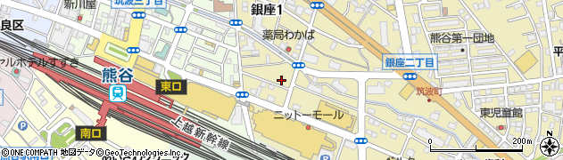 イリオス熊谷店周辺の地図