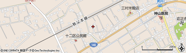 埼玉県深谷市田中860周辺の地図