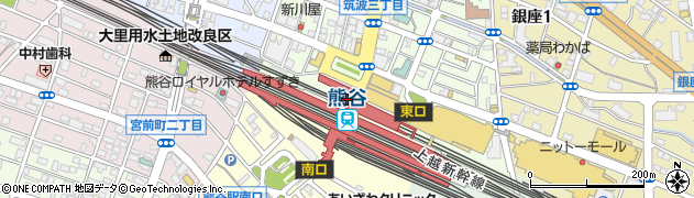 キャンドゥ熊谷アズセカンド店周辺の地図