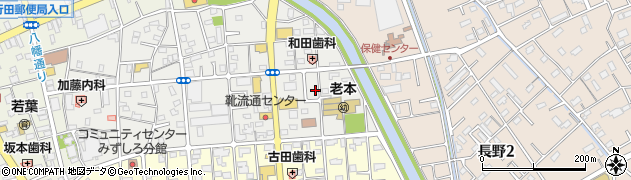 埼玉県行田市旭町周辺の地図