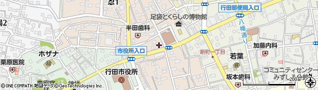 国大セミナー行田市駅校周辺の地図