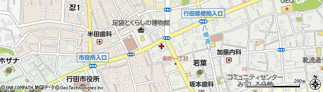 こうゆうかん行田校周辺の地図