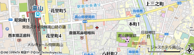 神通寺周辺の地図