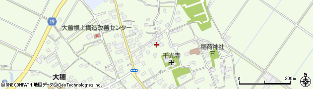 茨城県つくば市大曽根436周辺の地図