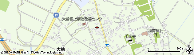 茨城県つくば市大曽根3448周辺の地図