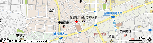 ニチイケアセンター　忍周辺の地図