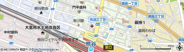 土間土間 熊谷駅前店周辺の地図