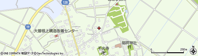 茨城県つくば市大曽根193周辺の地図