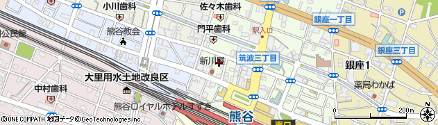 居酒屋 とらえもん 熊谷店周辺の地図