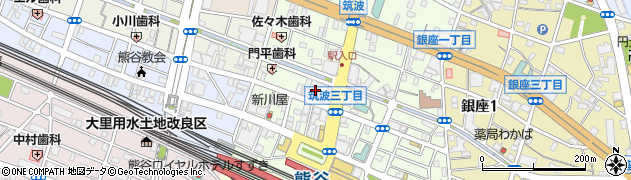 東海エレクトロニクス株式会社　熊谷支店周辺の地図