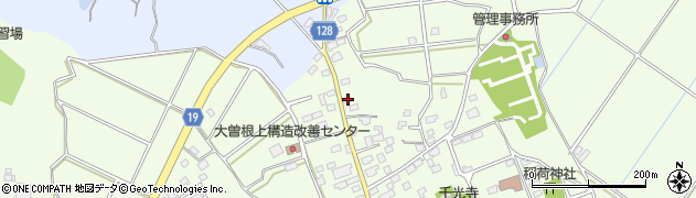 茨城県つくば市大曽根95周辺の地図