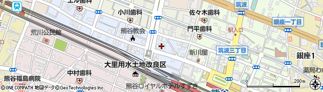 住友生命保険相互会社　熊谷支社・星川通り支部周辺の地図