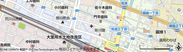 イーホテル熊谷周辺の地図