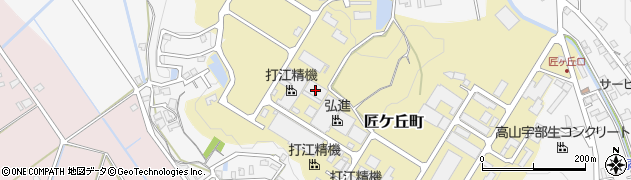 濃飛倉庫運輸株式会社　匠ケ丘営業所周辺の地図