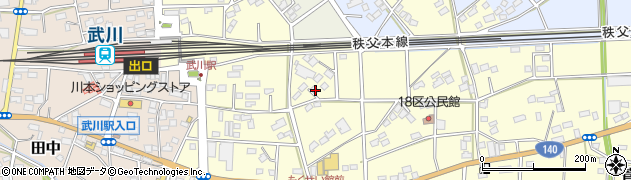 埼玉県深谷市菅沼66周辺の地図