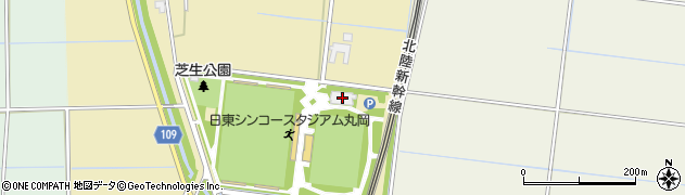 坂井市役所　体育施設丸岡フィットネスセンター周辺の地図