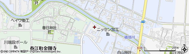 福井カーテンレース産業協同組合周辺の地図