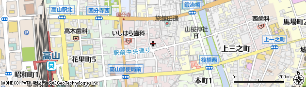 岐阜県高山市花川町31周辺の地図