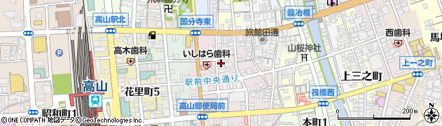都竹時計店周辺の地図