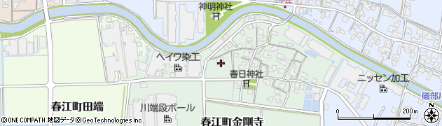 福井県坂井市春江町金剛寺3周辺の地図