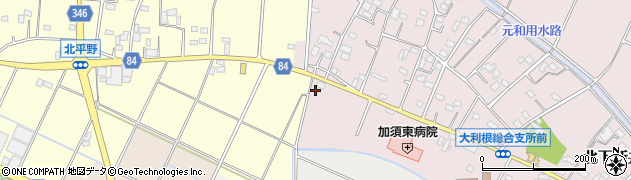 埼玉県加須市北下新井1633周辺の地図