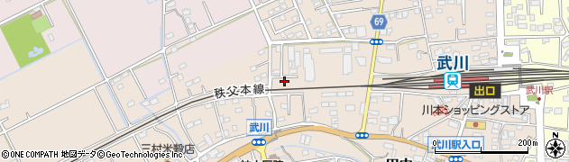 埼玉県深谷市田中754周辺の地図