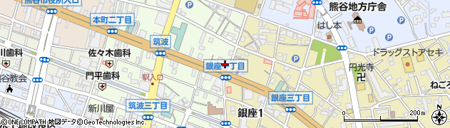 サイクルベースあさひ　熊谷店周辺の地図