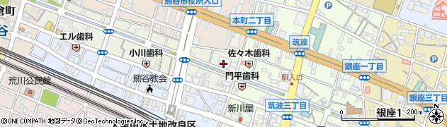 カラオケマック 熊谷店周辺の地図