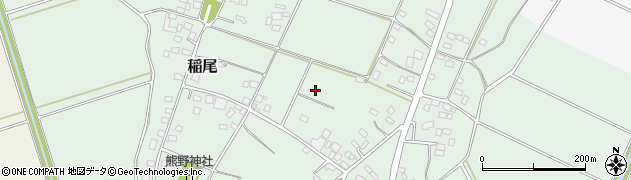 茨城県境町（猿島郡）稲尾周辺の地図