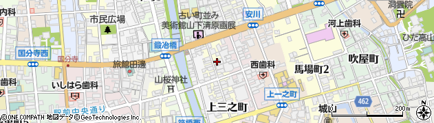 藤井美術民芸館周辺の地図