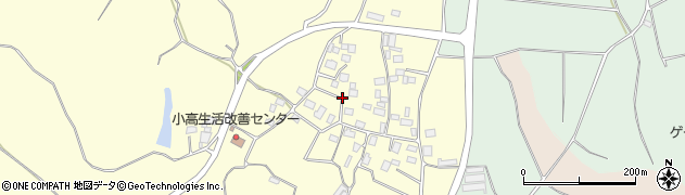 茨城県土浦市小高周辺の地図