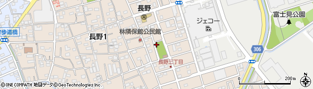 長野中央公園周辺の地図