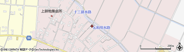 埼玉県加須市北下新井970周辺の地図