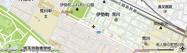 埼玉県熊谷市伊勢町196周辺の地図