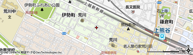 埼玉県熊谷市伊勢町322周辺の地図