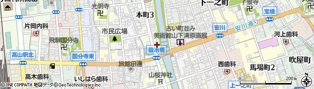 株式会社伊藤薬局　本町店周辺の地図