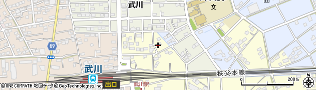 埼玉県深谷市菅沼22周辺の地図