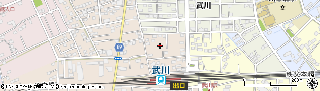 埼玉県深谷市田中119周辺の地図