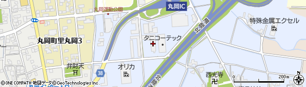 ナクシス株式会社　福井工場周辺の地図